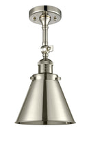 Innovations Lighting Appalachian 1 Light Semi-Flush Mount Part Of The Franklin Restoration Collection 201F-PN-M13-PN-LED