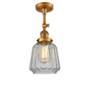 Innovations Lighting Chatham 1 Light Sconce Part Of The Franklin Restoration Collection 203-BB-G142