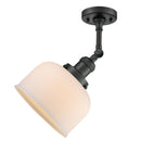 Innovations Lighting Large Bell 1 Light Sconce Part Of The Franklin Restoration Collection 203-BK-G71-LED