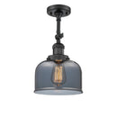 Innovations Lighting Large Bell 1 Light Sconce Part Of The Franklin Restoration Collection 203-BK-G73-LED