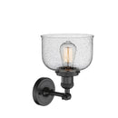 Innovations Lighting Large Bell 1 Light Sconce Part Of The Franklin Restoration Collection 203-BK-G74-LED