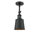 Innovations Lighting Addison 1 Light Sconce Part Of The Franklin Restoration Collection 203-BK-M9-BK-LED
