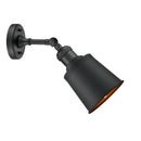 Innovations Lighting Addison 1 Light Sconce Part Of The Franklin Restoration Collection 203-BK-M9-BK-LED