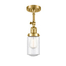 Innovations Lighting Dover 1 Light Sconce Part Of The Franklin Restoration Collection 203-SG-G314-LED