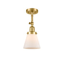 Innovations Lighting Small Cone 1 Light Sconce Part Of The Franklin Restoration Collection 203-SG-G61-LED