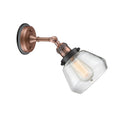 Innovations Lighting Fulton 1 Light Sconce Part Of The Franklin Restoration Collection 203BP-ACBK-G172