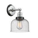 Bell Sconce shown in the Polished Chrome finish with a Seedy shade