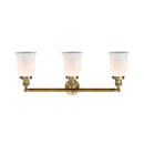 Innovations Lighting Canton 3 Light Bath Vanity Light Part Of The Franklin Restoration Collection 205-BB-G181-LED