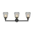 Innovations Lighting Chatham 3 Light Bath Vanity Light Part Of The Franklin Restoration Collection 205-BK-G142