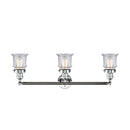 Innovations Lighting Small Canton 3 Light Bath Vanity Light Part Of The Franklin Restoration Collection 205-PC-G182S-LED