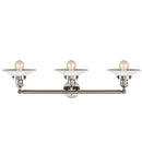 Innovations Lighting Halophane 3 Light Bath Vanity Light Part Of The Franklin Restoration Collection 205-PN-G1-LED