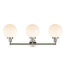 Innovations Lighting Beacon 3 Light 32" Bath Vanity Light 205-PN-G201-8