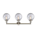 Innovations Lighting Beacon 3 Light 32" Bath Vanity Light 205-PN-G202-8-LED