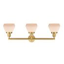 Innovations Lighting Fulton 3 Light Bath Vanity Light Part Of The Franklin Restoration Collection 205-SG-G171-LED