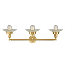 Innovations Lighting Halophane 3 Light Bath Vanity Light Part Of The Franklin Restoration Collection 205-SG-G2-LED