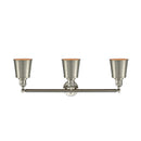 Innovations Lighting Addison 3 Light Bath Vanity Light Part Of The Franklin Restoration Collection 205-SN-M9-SN-LED