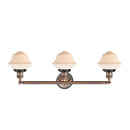 Innovations Lighting Small Oxford 3 Light Bath Vanity Light Part Of The Franklin Restoration Collection 205BP-ACBK-G531
