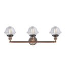 Innovations Lighting Small Oxford 3 Light Bath Vanity Light Part Of The Franklin Restoration Collection 205BP-ACBK-G532