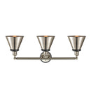 Innovations Lighting Appalachian 3 Light Bath Vanity Light Part Of The Franklin Restoration Collection 205BP-SNBK-M13-SN
