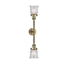 Innovations Lighting Small Canton 2 Light Bath Vanity Light Part Of The Franklin Restoration Collection 208-AB-G184S-LED
