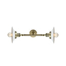 Innovations Lighting Halophane 2 Light Bath Vanity Light Part Of The Franklin Restoration Collection 208-AB-G1-LED