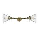 Innovations Lighting Large Cone 2 Light Bath Vanity Light Part Of The Franklin Restoration Collection 208-AB-G44