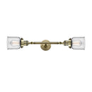 Innovations Lighting Small Bell 2 Light Bath Vanity Light Part Of The Franklin Restoration Collection 208-AB-G52