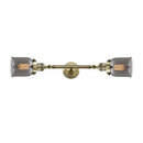 Innovations Lighting Small Bell 2 Light Bath Vanity Light Part Of The Franklin Restoration Collection 208-AB-G53-LED
