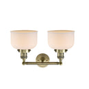 Innovations Lighting Large Bell 2 Light Bath Vanity Light Part Of The Franklin Restoration Collection 208-AB-G71