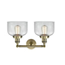 Innovations Lighting Large Bell 2 Light Bath Vanity Light Part Of The Franklin Restoration Collection 208-AB-G72