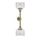 Innovations Lighting Large Bell 2 Light Bath Vanity Light Part Of The Franklin Restoration Collection 208-AB-G72
