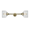 Innovations Lighting Large Bell 2 Light Bath Vanity Light Part Of The Franklin Restoration Collection 208-AB-G72