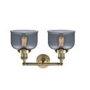 Innovations Lighting Large Bell 2 Light Bath Vanity Light Part Of The Franklin Restoration Collection 208-AB-G73