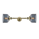 Innovations Lighting Large Bell 2 Light Bath Vanity Light Part Of The Franklin Restoration Collection 208-AB-G73