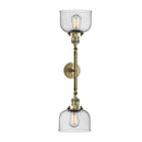 Innovations Lighting Large Bell 2 Light Bath Vanity Light Part Of The Franklin Restoration Collection 208-AB-G74