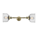Innovations Lighting Large Bell 2 Light Bath Vanity Light Part Of The Franklin Restoration Collection 208-AB-G74