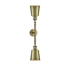 Innovations Lighting Addison 2 Light Bath Vanity Light Part Of The Franklin Restoration Collection 208-AB-M9-AB