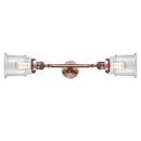 Innovations Lighting Canton 2 Light Bath Vanity Light Part Of The Franklin Restoration Collection 208-AC-G182