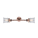 Innovations Lighting Small Canton 2 Light Bath Vanity Light Part Of The Franklin Restoration Collection 208-AC-G184S