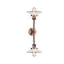 Innovations Lighting Halophane 2 Light Bath Vanity Light Part Of The Franklin Restoration Collection 208-AC-G1