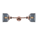 Innovations Lighting Large Bell 2 Light Bath Vanity Light Part Of The Franklin Restoration Collection 208-AC-G73