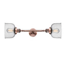 Innovations Lighting Large Bell 2 Light Bath Vanity Light Part Of The Franklin Restoration Collection 208-AC-G74