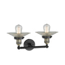 Innovations Lighting Halophane 2 Light Bath Vanity Light Part Of The Franklin Restoration Collection 208-BAB-G2-LED