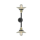 Innovations Lighting Halophane 2 Light Bath Vanity Light Part Of The Franklin Restoration Collection 208-BAB-G2-LED