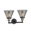 Innovations Lighting Large Cone 2 Light Bath Vanity Light Part Of The Franklin Restoration Collection 208-BAB-G43