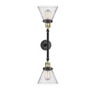 Innovations Lighting Large Cone 2 Light Bath Vanity Light Part Of The Franklin Restoration Collection 208-BAB-G44