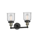 Innovations Lighting Small Bell 2 Light Bath Vanity Light Part Of The Franklin Restoration Collection 208-BAB-G52-LED