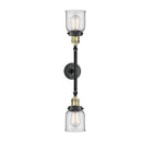 Innovations Lighting Small Bell 2 Light Bath Vanity Light Part Of The Franklin Restoration Collection 208-BAB-G52-LED