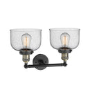 Innovations Lighting Large Bell 2 Light Bath Vanity Light Part Of The Franklin Restoration Collection 208-BAB-G74