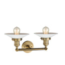 Innovations Lighting Halophane 2 Light Bath Vanity Light Part Of The Franklin Restoration Collection 208-BB-G1